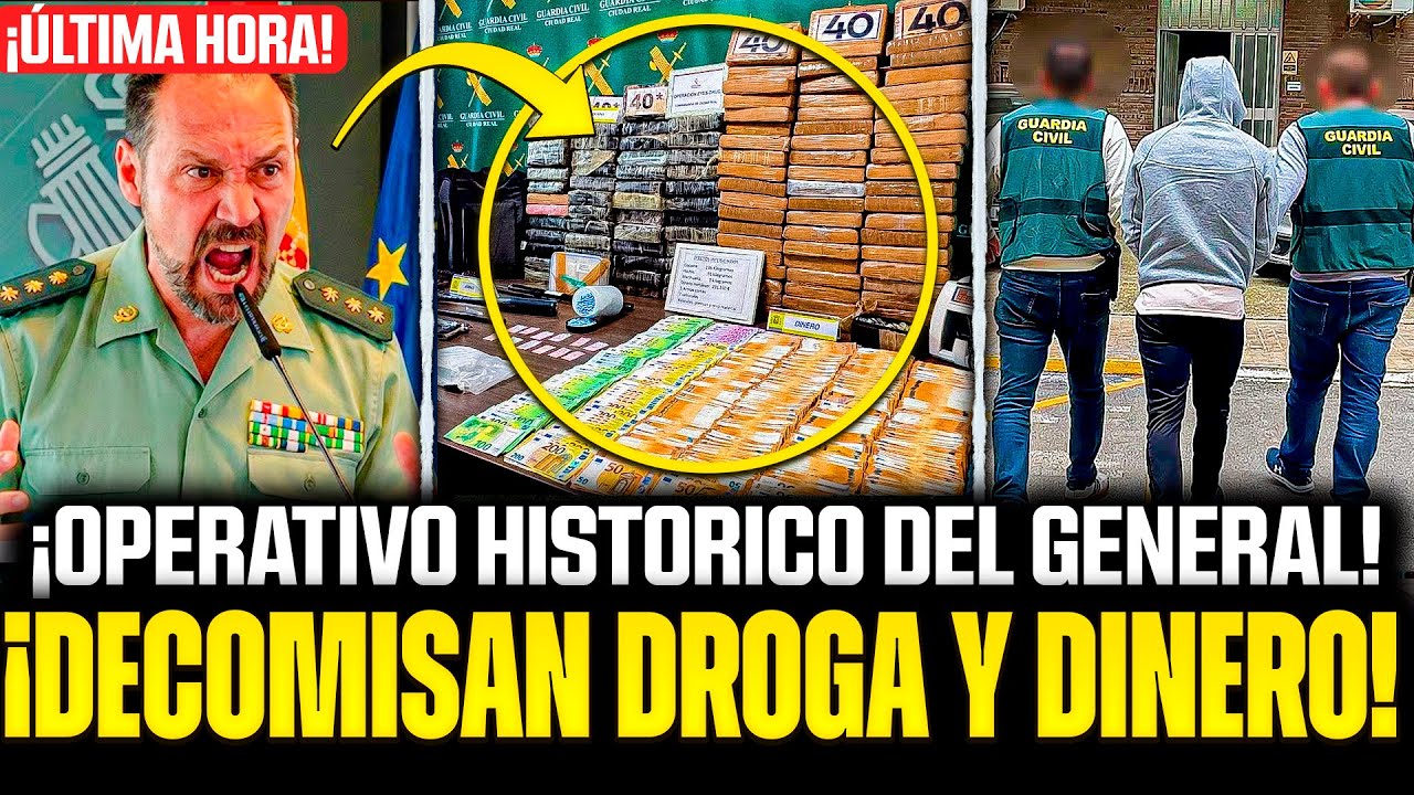 🚨¡¡AHORA!! GUARDIA CIVIL INCAUTA 800 KG DE SPEED, ARMAS Y 180.000 € EN LABORATORIO DE SAN SEBASTIÁN