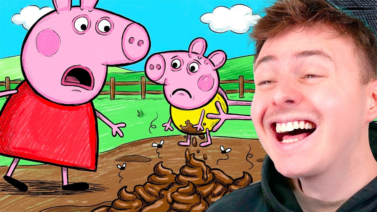 Tohle je NEJVTIPNĚJ&Scaron;&Iacute; pras&aacute;tko PEPA VE SQUID GAME! 😂 (animace)