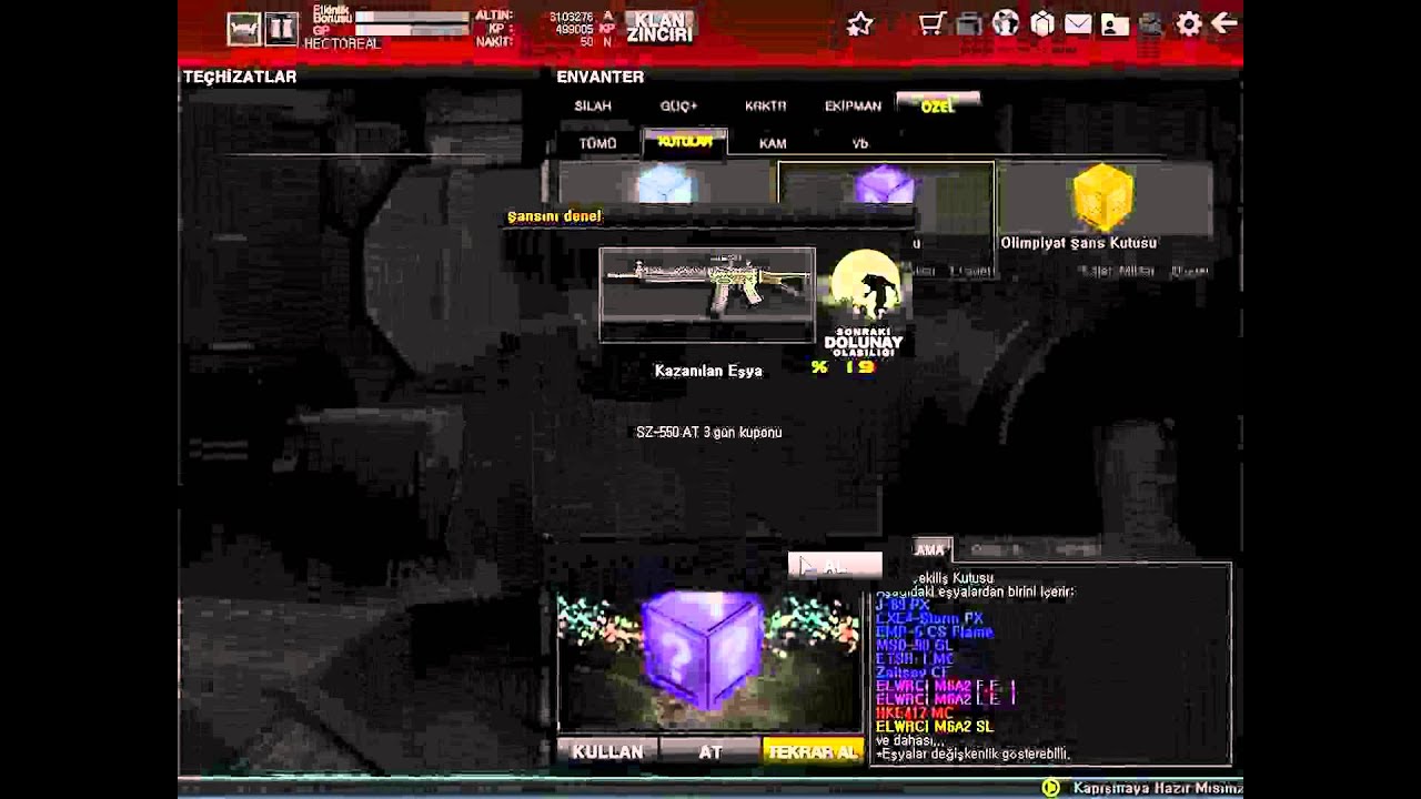 WOLF TEAM SİLAH &Ccedil;EKİLİŞ KUTU A&Ccedil;ILIMI