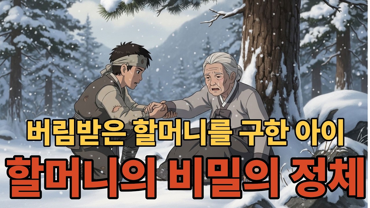 산속 버림 받은 할머니의 정체
