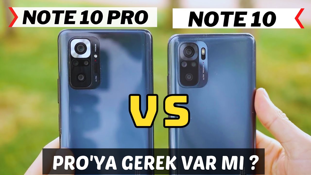 Redmi Note 10 Pro vs Redmi Note 10 Karşılaştırma / Hangisini Almalıyız ?