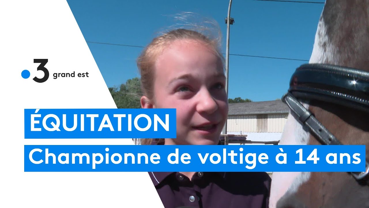 Jeanne Braun est championne du monde de voltige à 14 ans