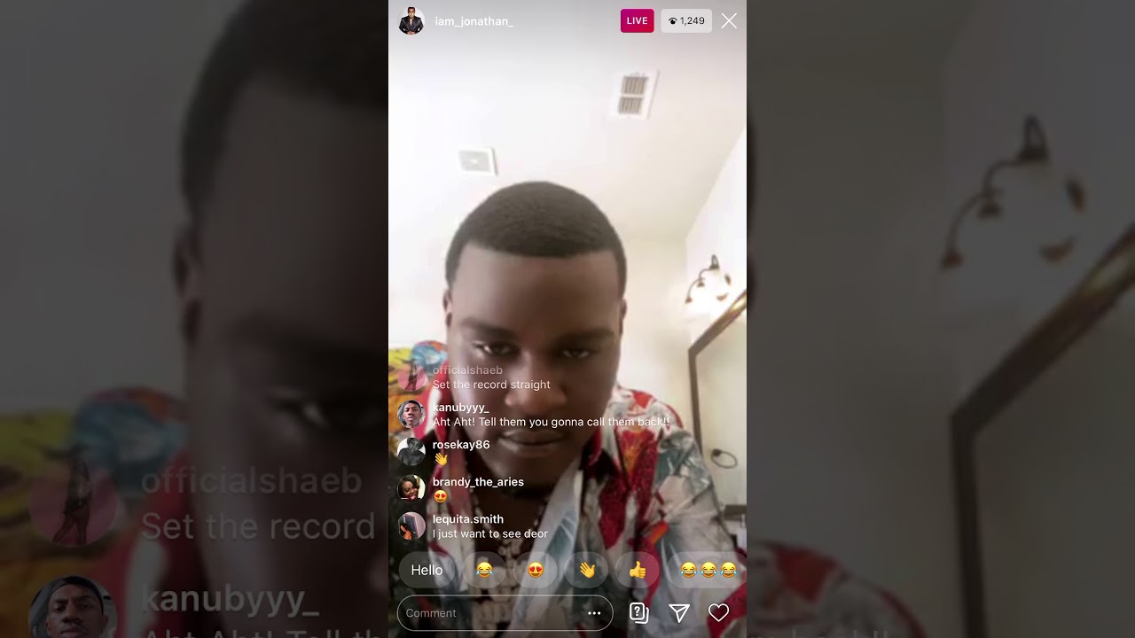 Hairstylist Jonathan on IG live/  speaks on why he no longer does Megan Thee Stallion’s hair