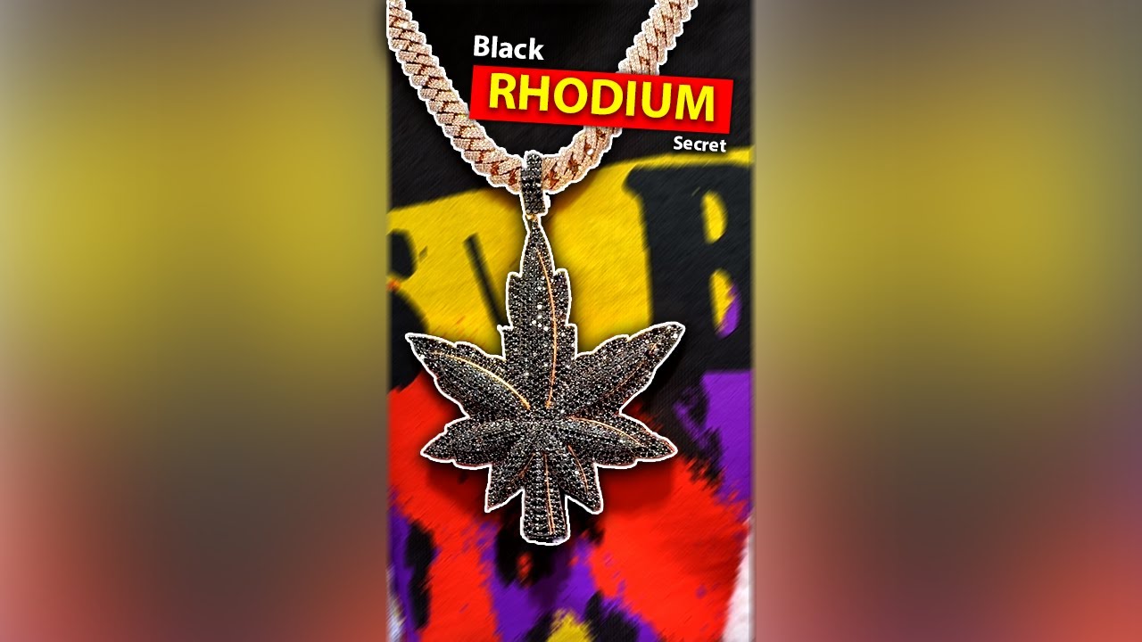 BEFORE & AFTER: BLACK DIAMOND RHODIUM SECRET!!! #shorts