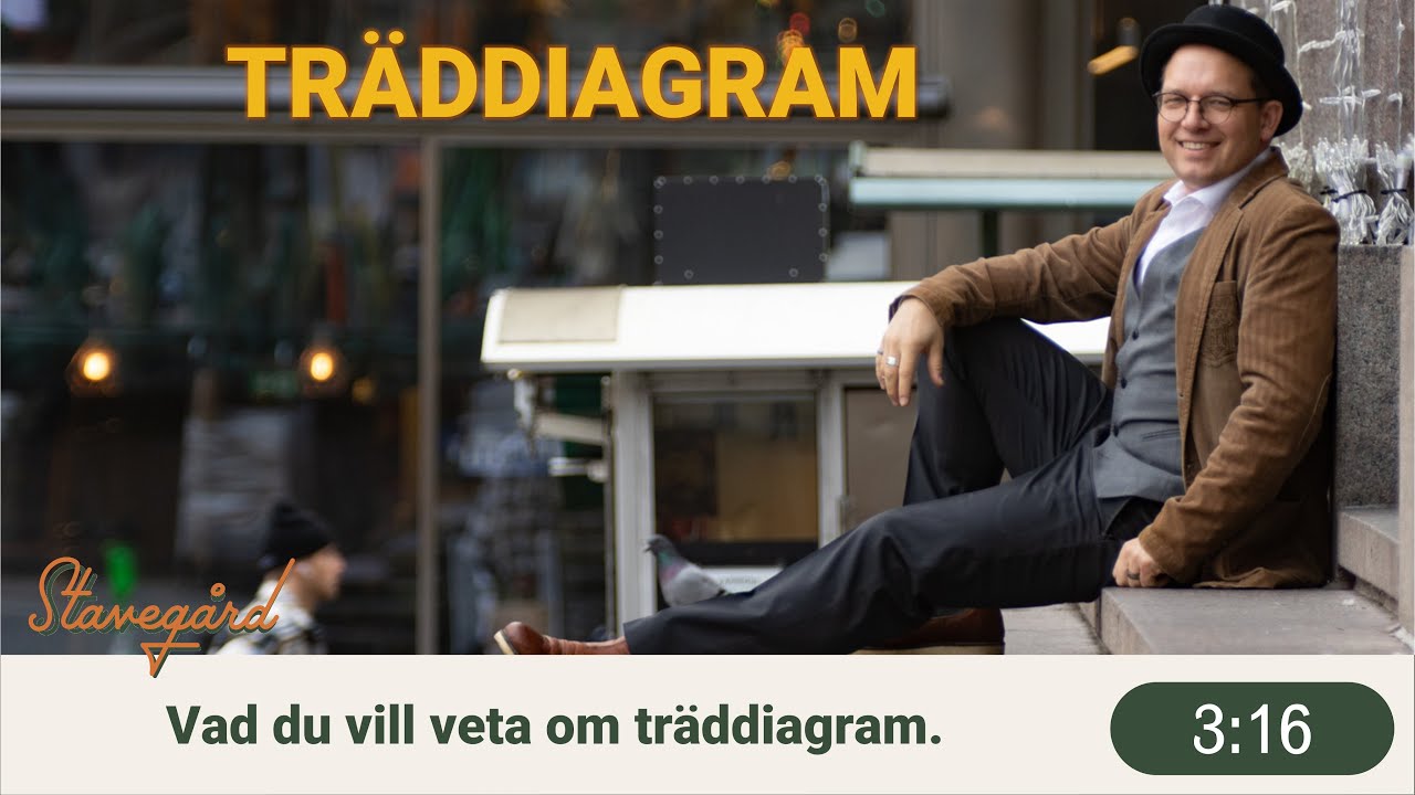 Tr&auml;ddiagram, en tur in i, eller upp i tr&auml;ddiagrammens v&auml;rld