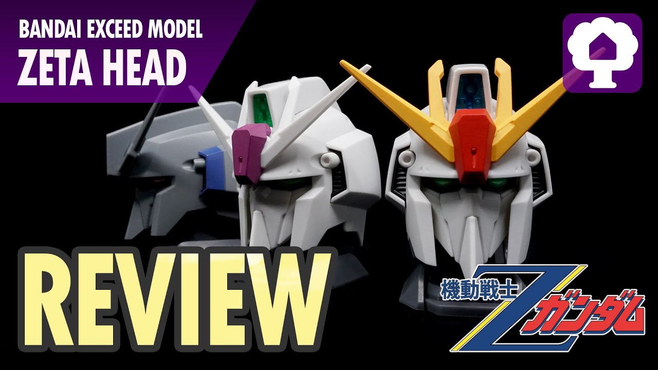 Exceed Model Zeta Head Review - Hobby Clubhouse | Bandai Gundam Model and Gashapon Gunpla