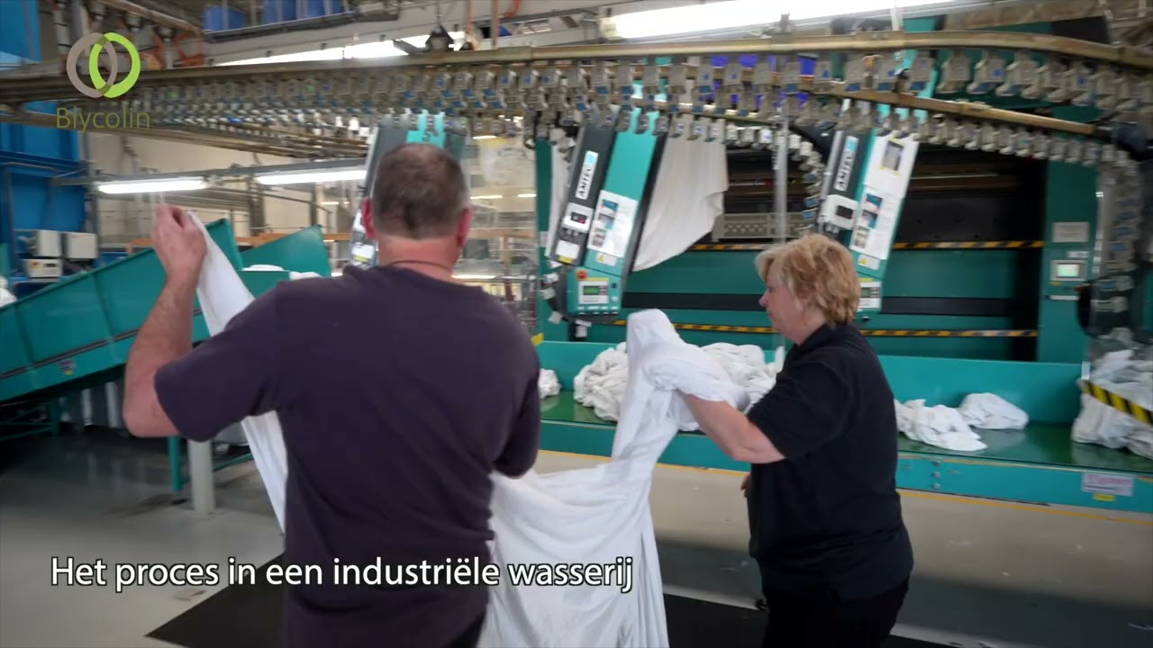 Industrieel wasproces Blycolin