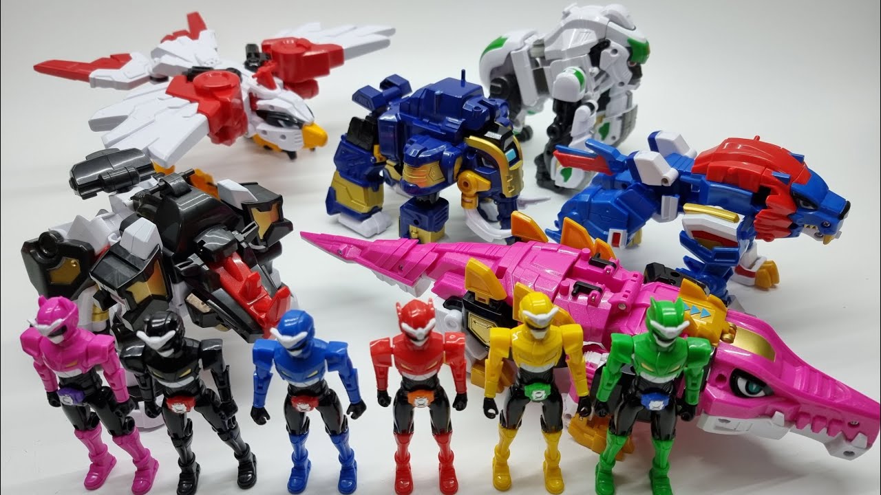 MINIFORCE ANIMAL TRON LION HAWK CROKER ELIE CORA BIG KONG