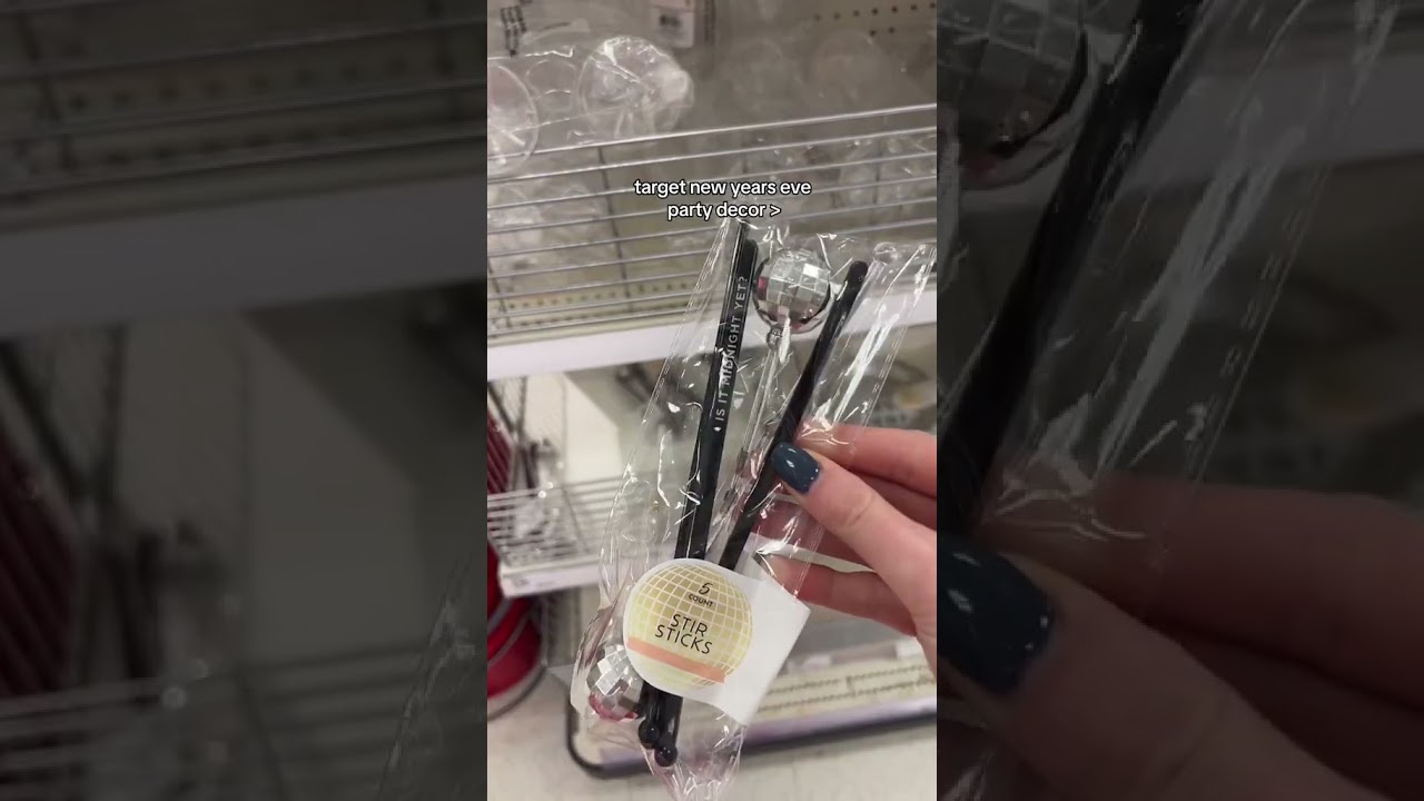 The target dollar section never misses & these new years eve party supplies are so cute