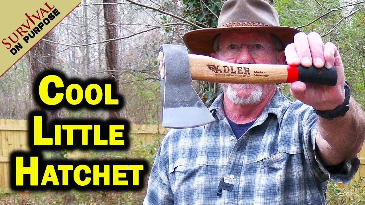 This Small German Hatchet Rocks! Adler Scout Hatchet