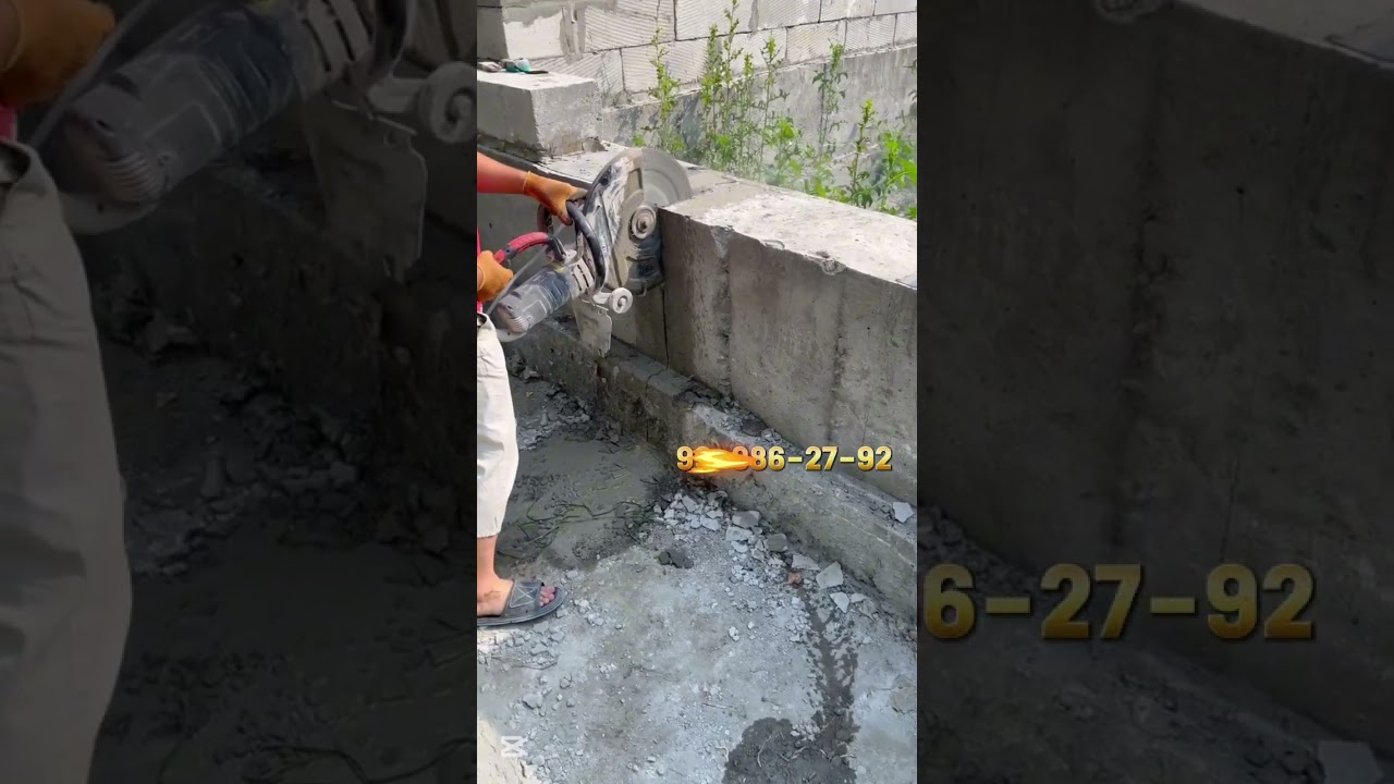 Бетон кесиш эшик очиш жарайони Beton teshish va kesish xizmati 99-986-27-92 #xizmat #beton #usta