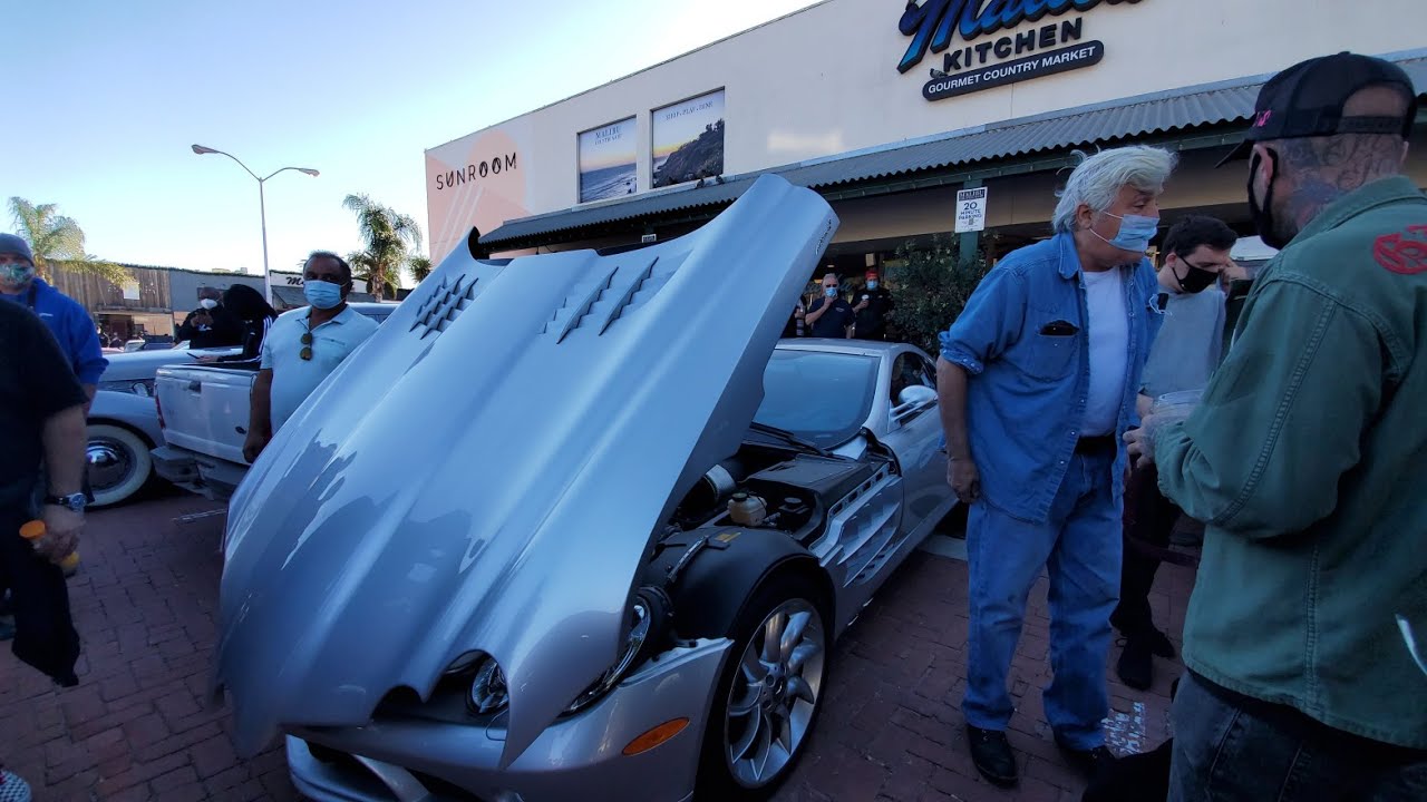 Malibu Cars and Coffee Walkthrough Plus Jay Leno on DAN-O-VISION...