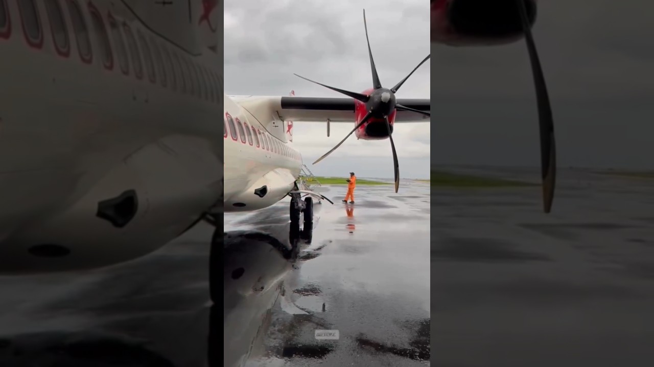 ✈️❤️ AMARVTI AIRPORT FLIGHT MOMENTS ATR SHORT VIDEO ❤️✈️ #amaravti #shortsviral #city #bestvideo