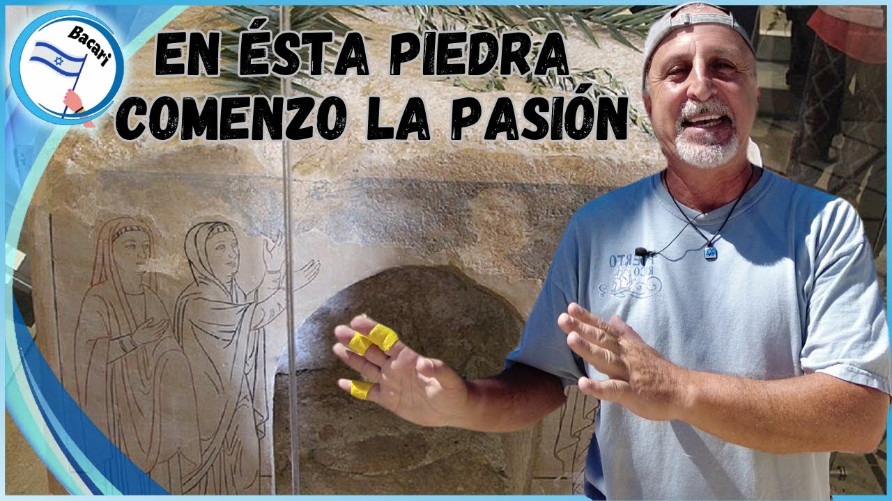 En la Piedra donde comenzo la Pasion de Jesus - Jerusalen, Israel