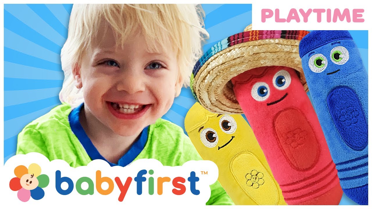 Playtime with Max & Color Crew | Learning Colors | Playground Coloring for Kids | Baby First