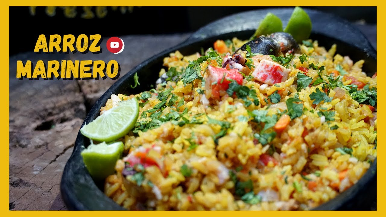 ARROZ MARINERO l como HACER ARROZ MARINERO COLOMBIANO