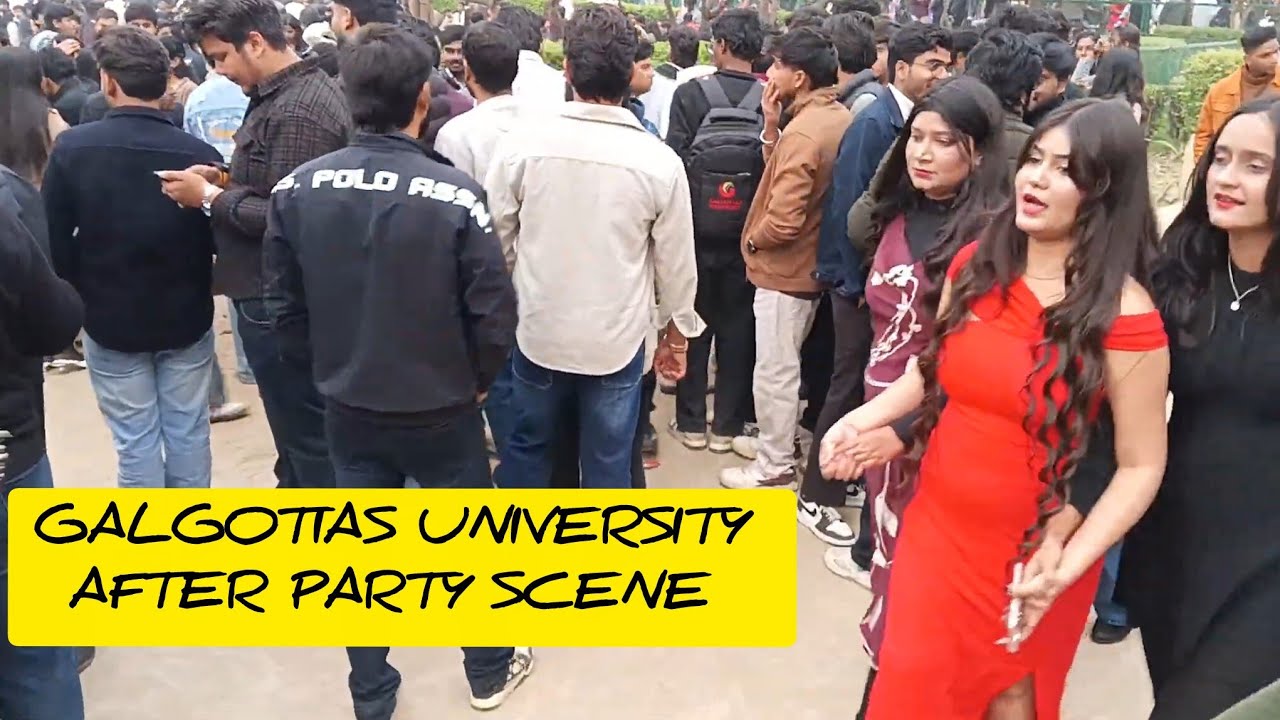 Unforgettable Freshers Party 🎉 | Galgotias University Noida | Full Vlog