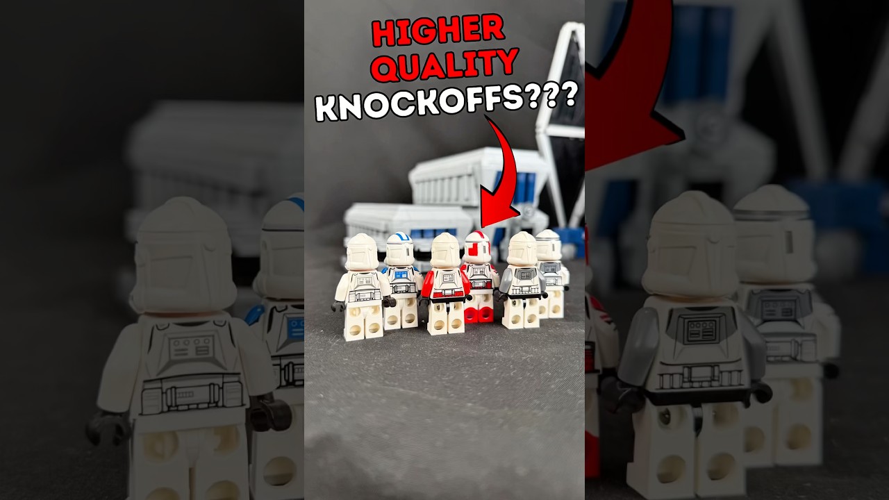 Are We in the Age of Knockoffs? #lego #legostarwars #starwars #clonewars #minifigures