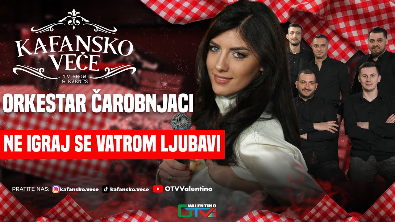 ORK CAROBNJACI - NE IGRAJ SE VATROM LJUBAVI | UZIVO | 2025 | KAFANSKO VECE