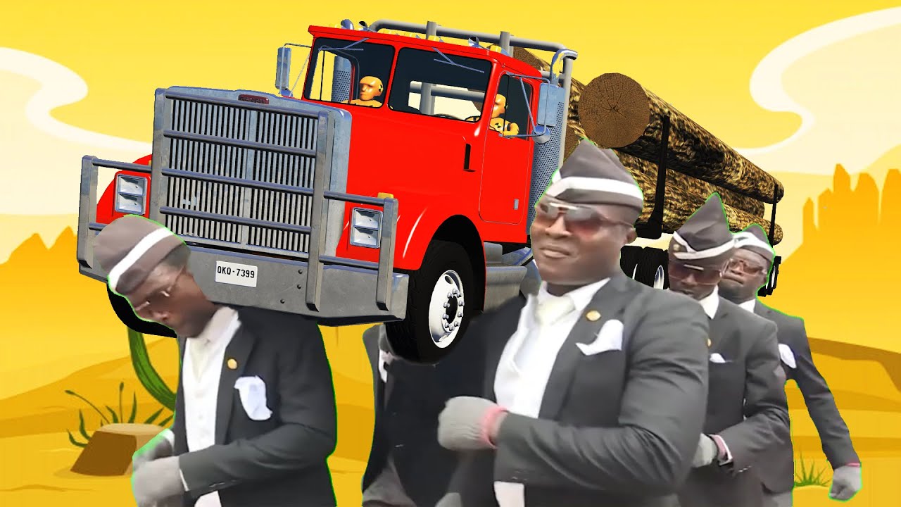 COFFIN DANCE FUNERAL MEME COVER #14 - ASTRONOMIA 8-bit Cover - BeamNG Drive