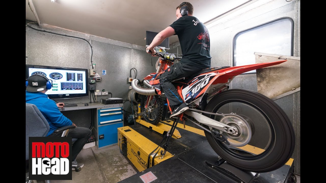What a sound! Our 2018 KTM SX 150 two-stroke with Boyesen reeds on the dyno!