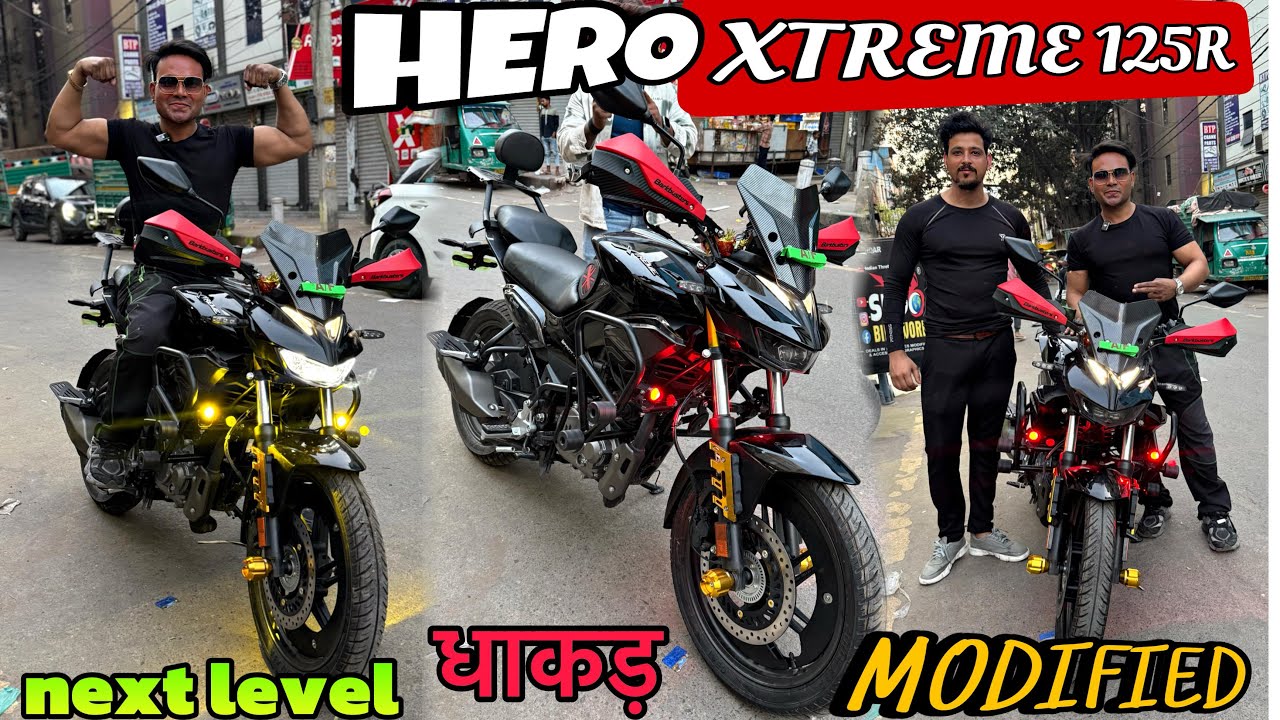 hero xtreme 125r modified | xtreme 125r modifications accessories | SKD BIKE WORLD