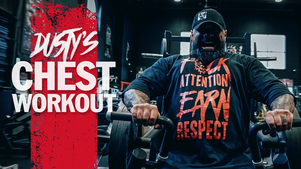 😤You man enough for this Dusty Hanshaw Chest Workout?  | MUTANT