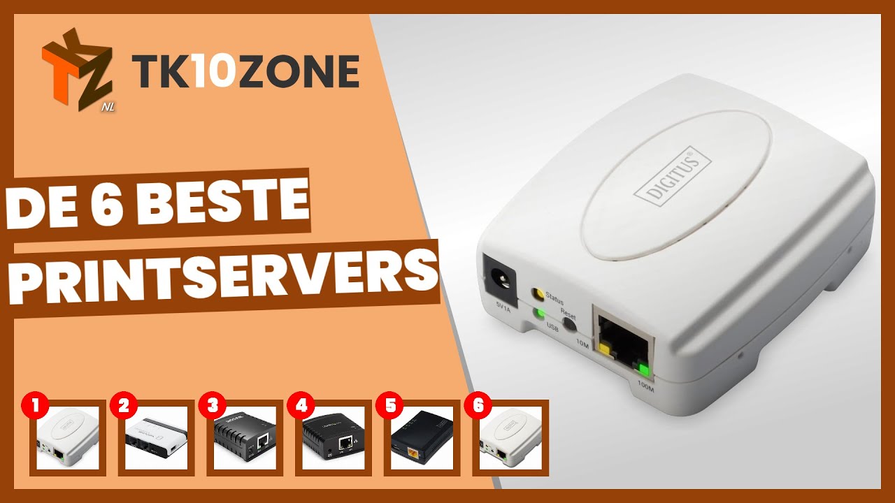De 6 beste printservers