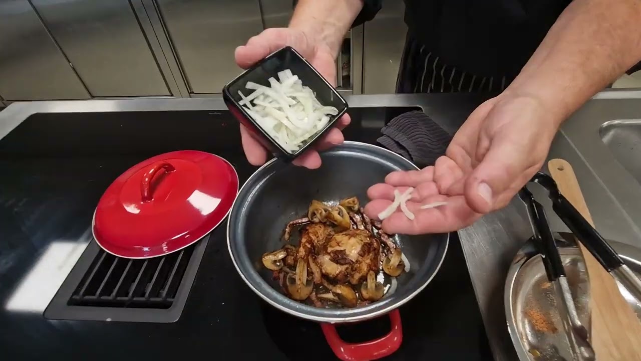 Kip in het pannetje met meneer John