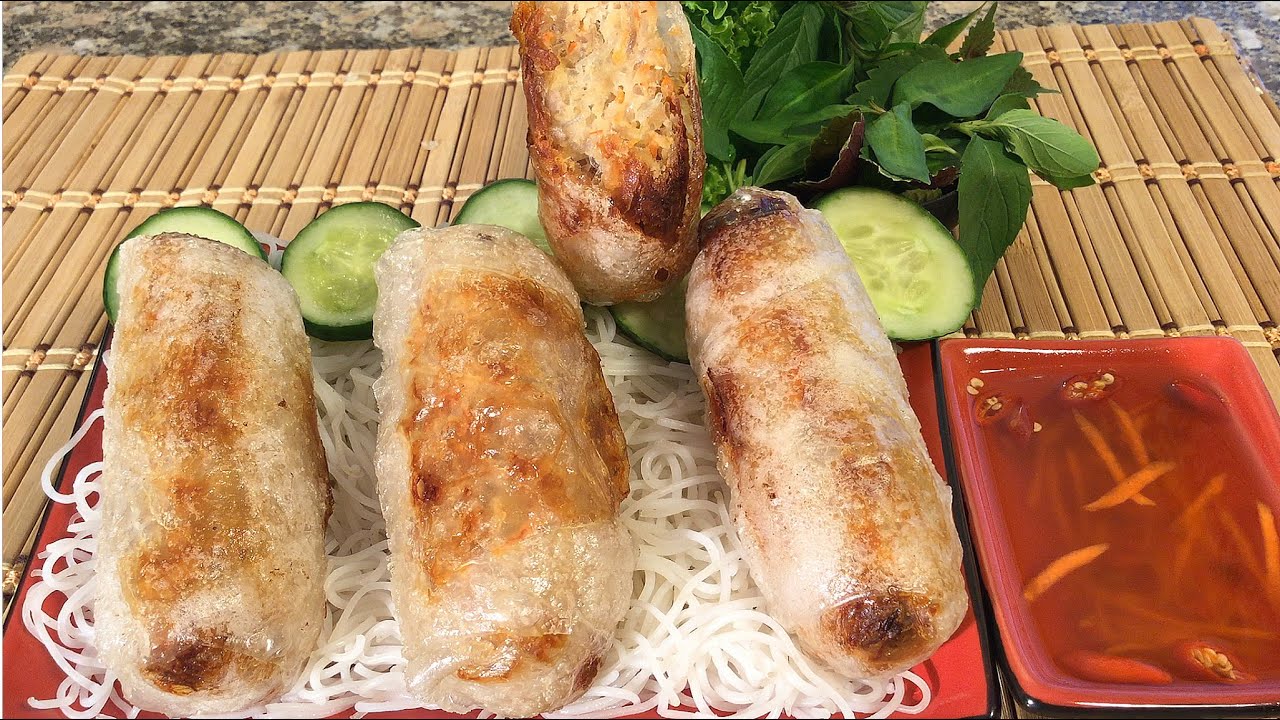 How To Make Crispy Spring Rolls-Cha Gio-Vietnamese Food Recipes