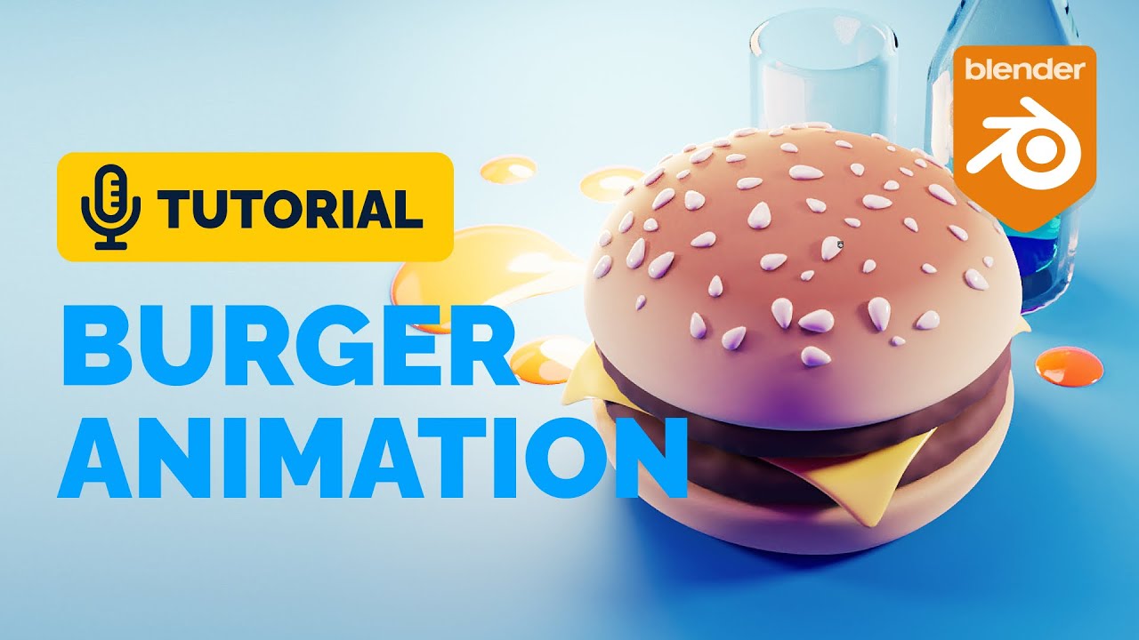Blender Burger Animation Tutorial | Polygon Runway