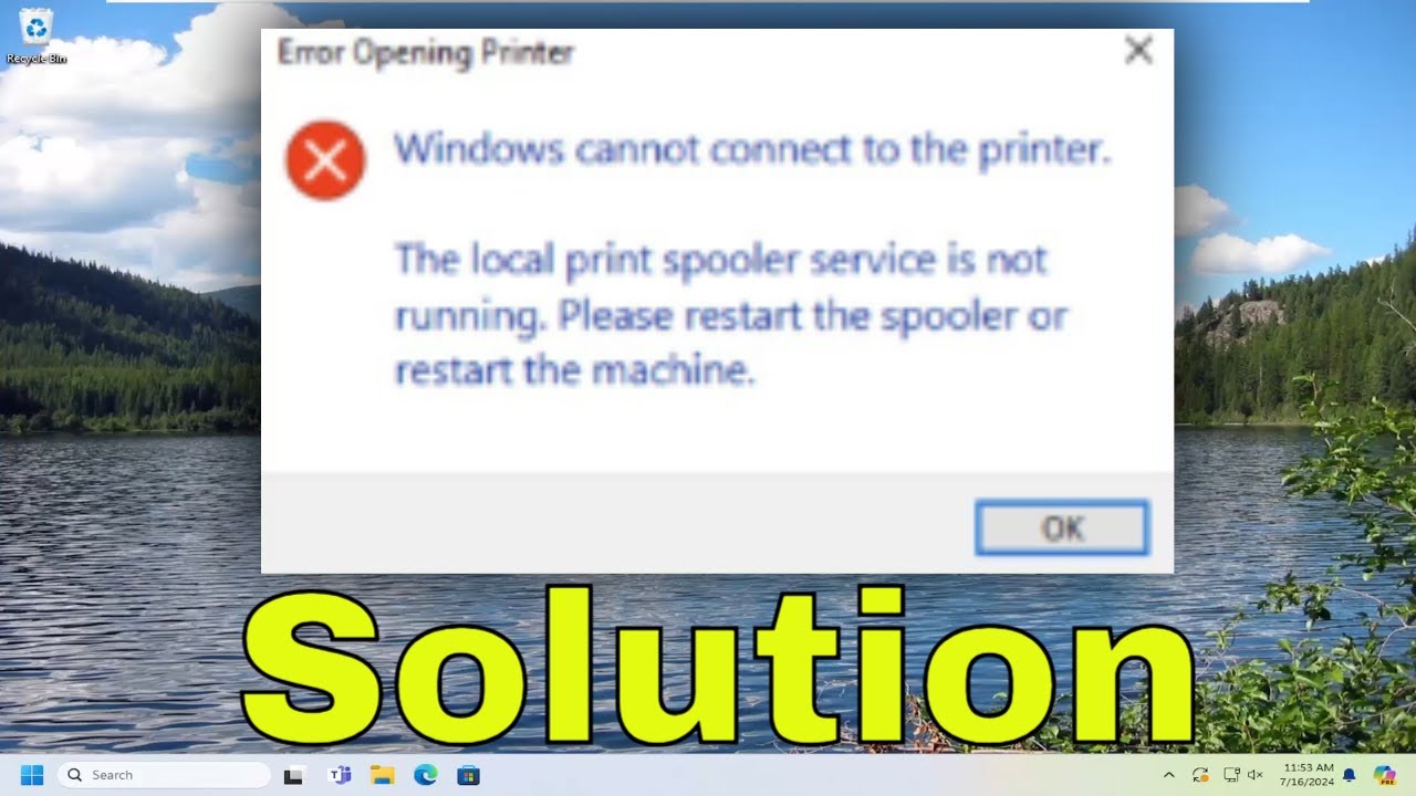 How To Fix Printer Error 0x800706ba Problem With The Printer Configuration [Guide]