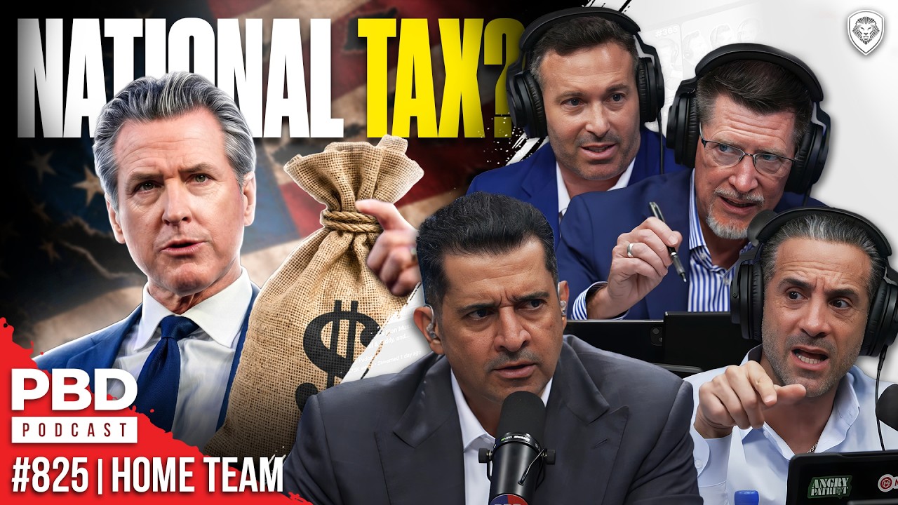 Newsom&rsquo;s Billionaire Tax,  Iran War Escalates & Israel Acknowledges Genocide | PBD Podcast #825