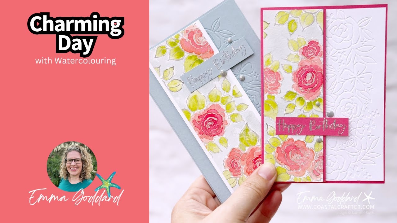 Watercolouring with Charming Day