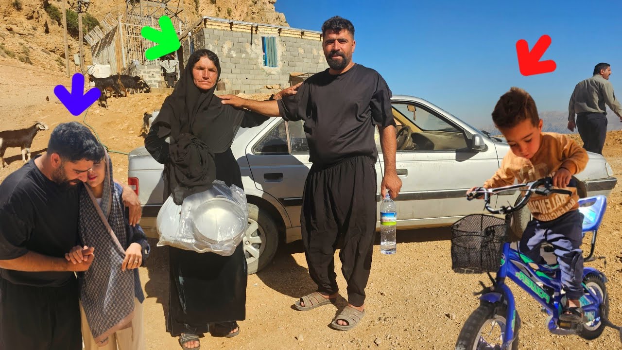 🌄❤️ The memorable journey of Seifullah, Arad, and his mother to the city, love, and nomadic life!