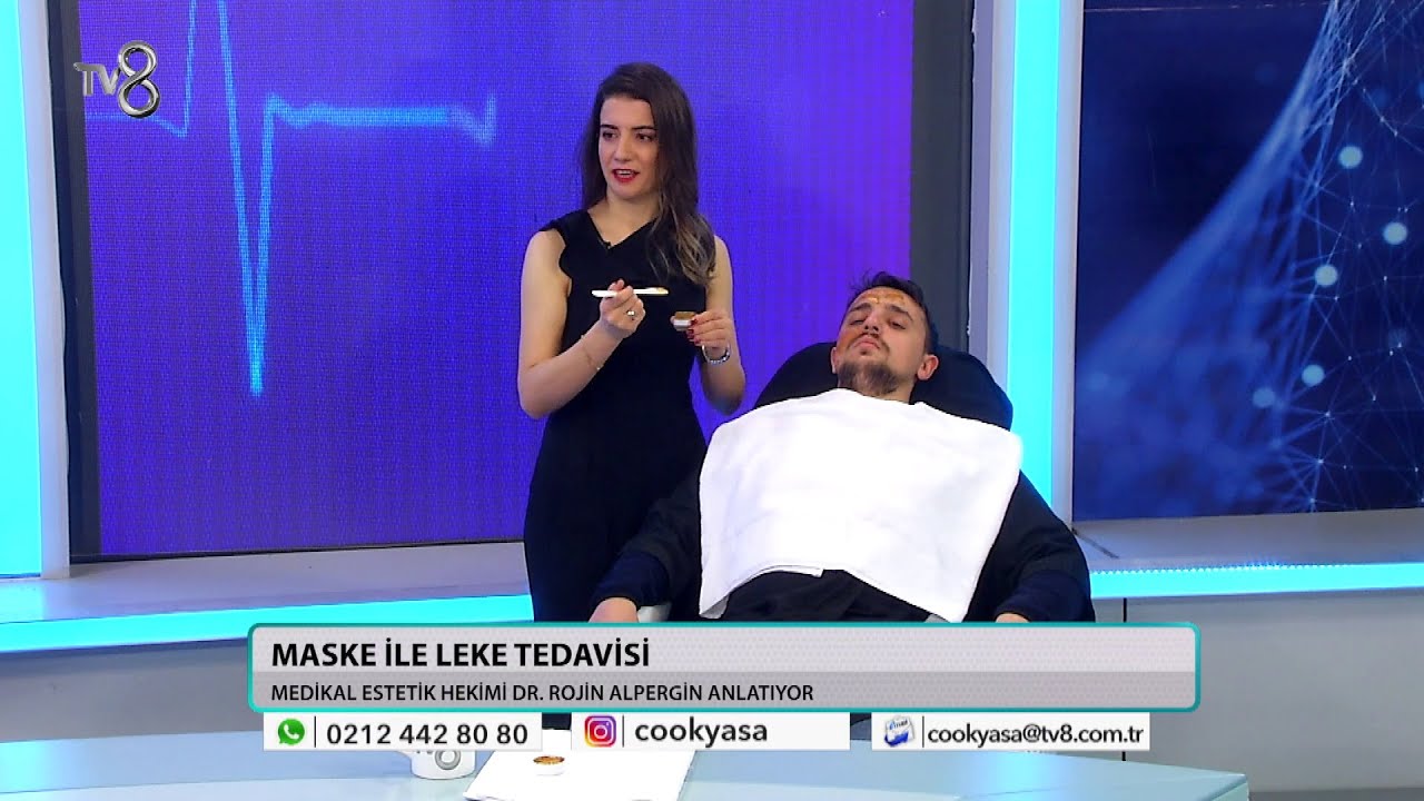 Tv8 Çook Yaşa Programı - Dr. Rojin Alpergin - Cosmelan Leke Maskesi