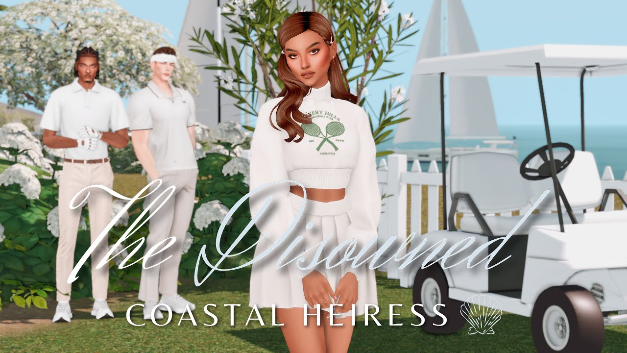 04 the golf course trap ⛳️| the disowned coastal heiress | rags to riches: the sims 4 let's play