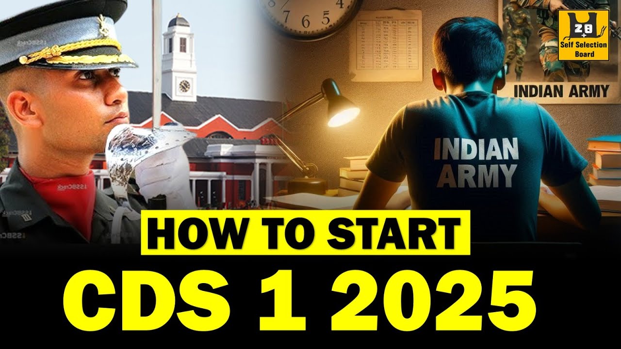 NEW Pattern in CDS 2025 | CDS 1 2025 Preparation Plan | Shubham Varshney SSB | How to START CDS