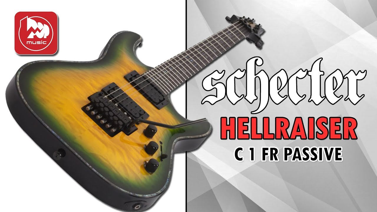 Электрогитара SCHECTER HELLRAISER C-1 FR PASSIVE