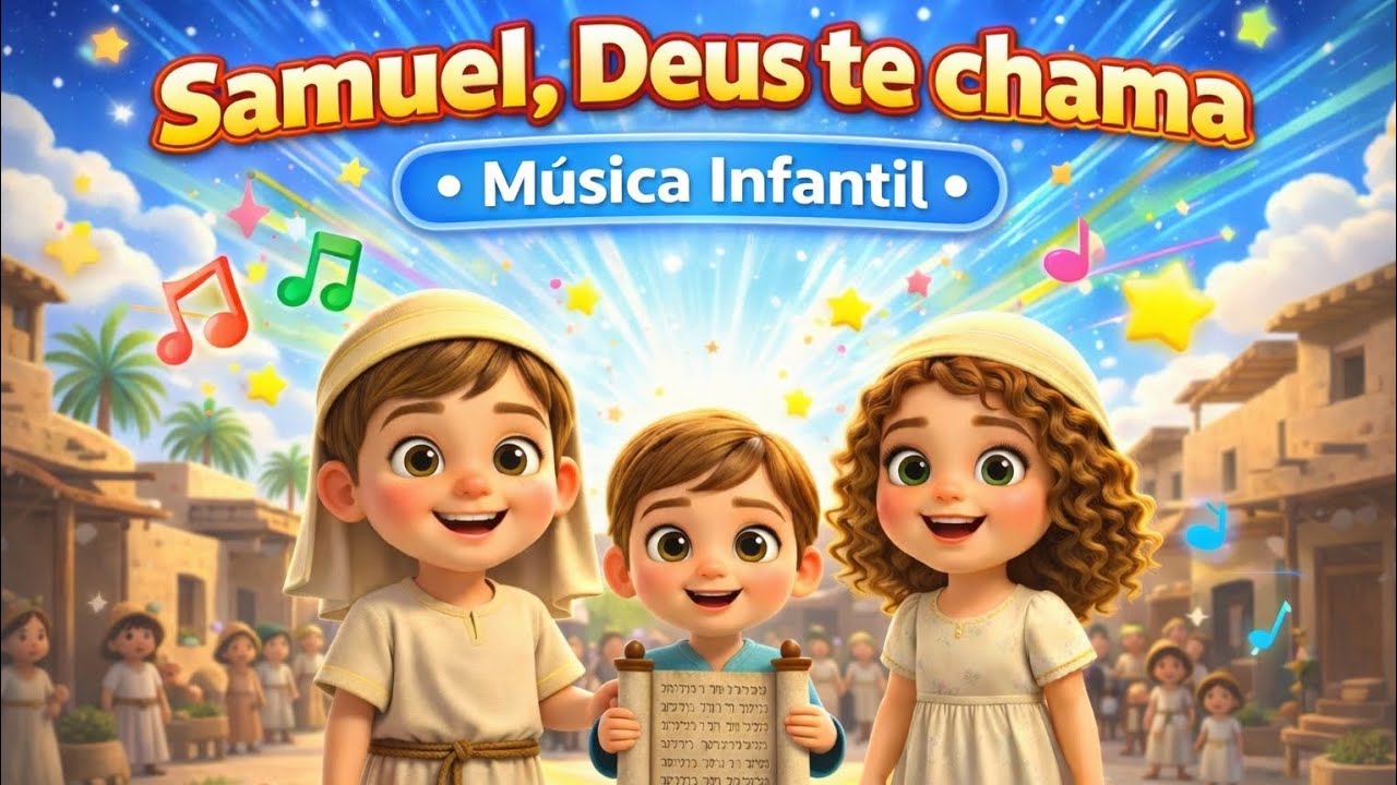 🎶 Samuel, Deus te chama |  Música Cristã Infantil 