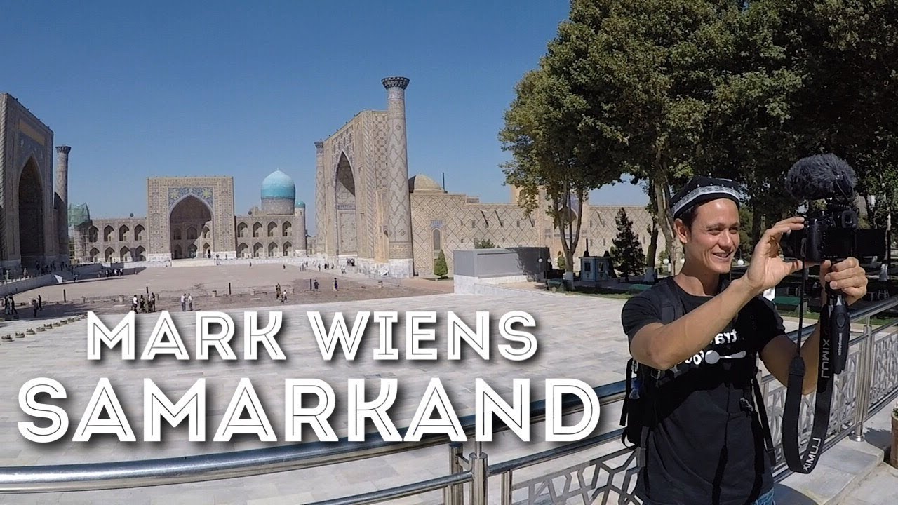 Mark Wiens in Uzbekistan - Samarkand. Узбекистан. Самарканд. 2018. Равшан Ходжиев