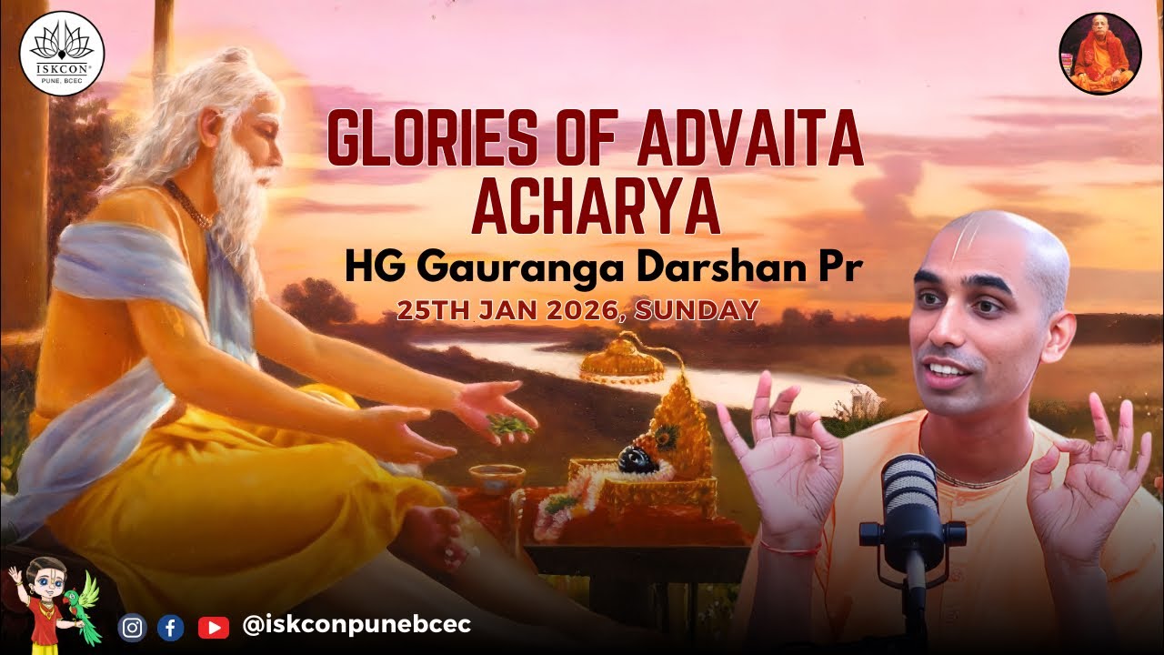 Glories of Advaita Acharya | HG Gauranga Darshan Pr