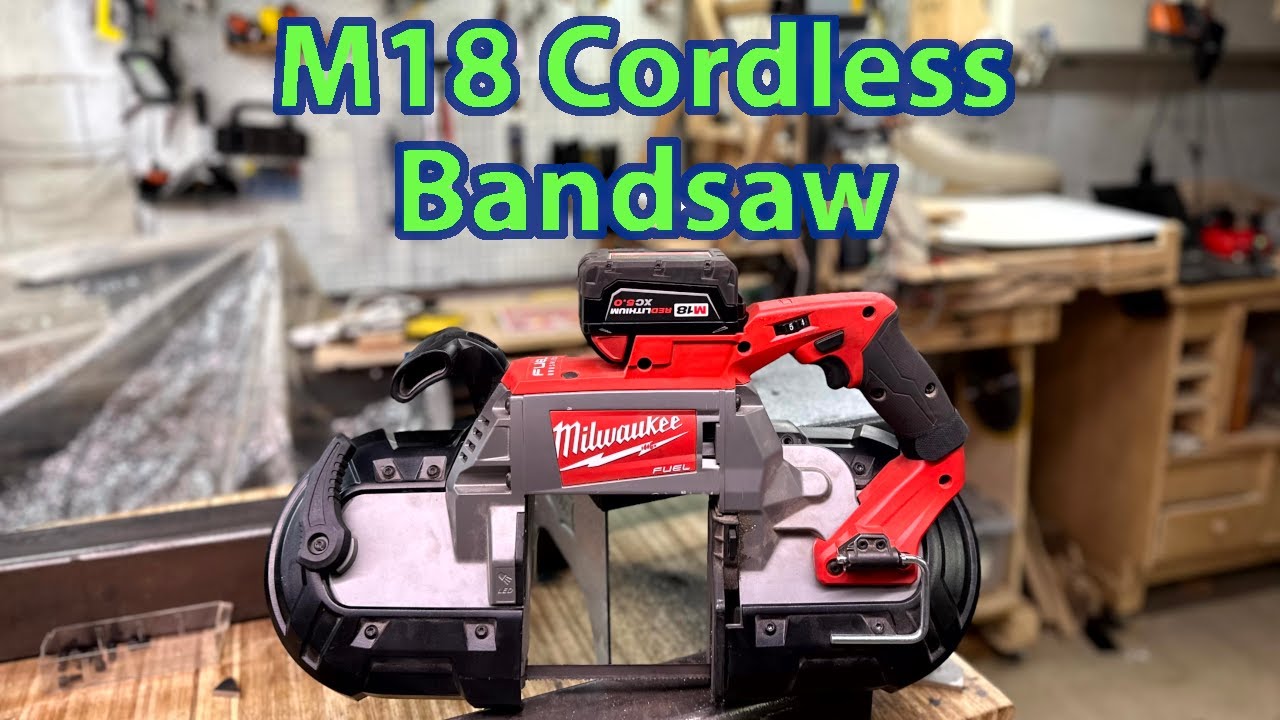 MIlwaukee M18 2729-20 Deepcut Cordless Bandsaw Review