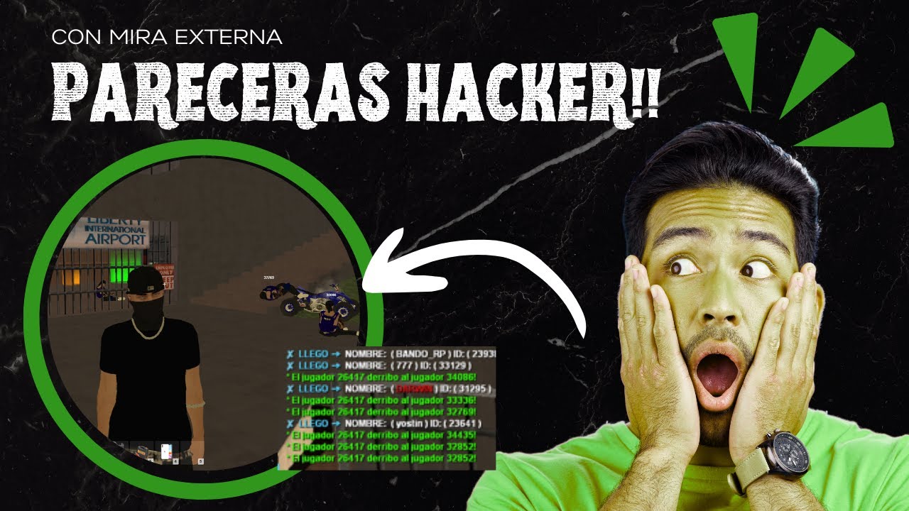 COMO COLOCAR MIRA EXTERNA  PARA MTA/SAMP PC - CROSSOVER