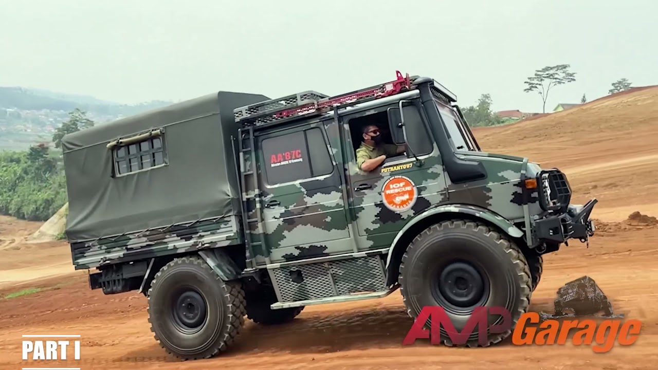 Part 1:
FUN OFFROAD bersama truk UNIMOG si GIANT CAMOUFLAGE”