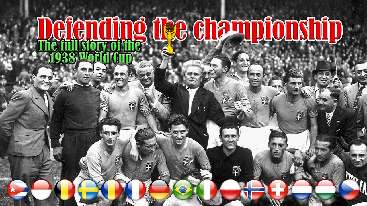 1938 World Cup ⚽ ITALY🏆 Road to victory 🎖️