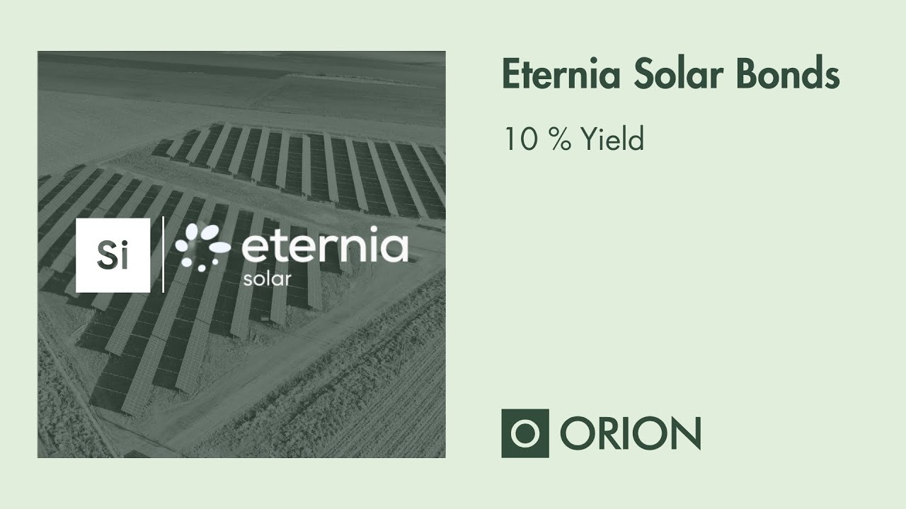 Eternia Solar | 10 % Yield Bonds | Bond Issue Presentation