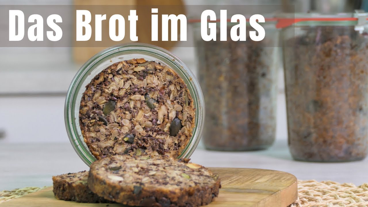 Wunderbrot | hält sich 𝗠𝗢𝗡𝗔𝗧𝗘 im Glas | gesund und ballaststoffreich backen