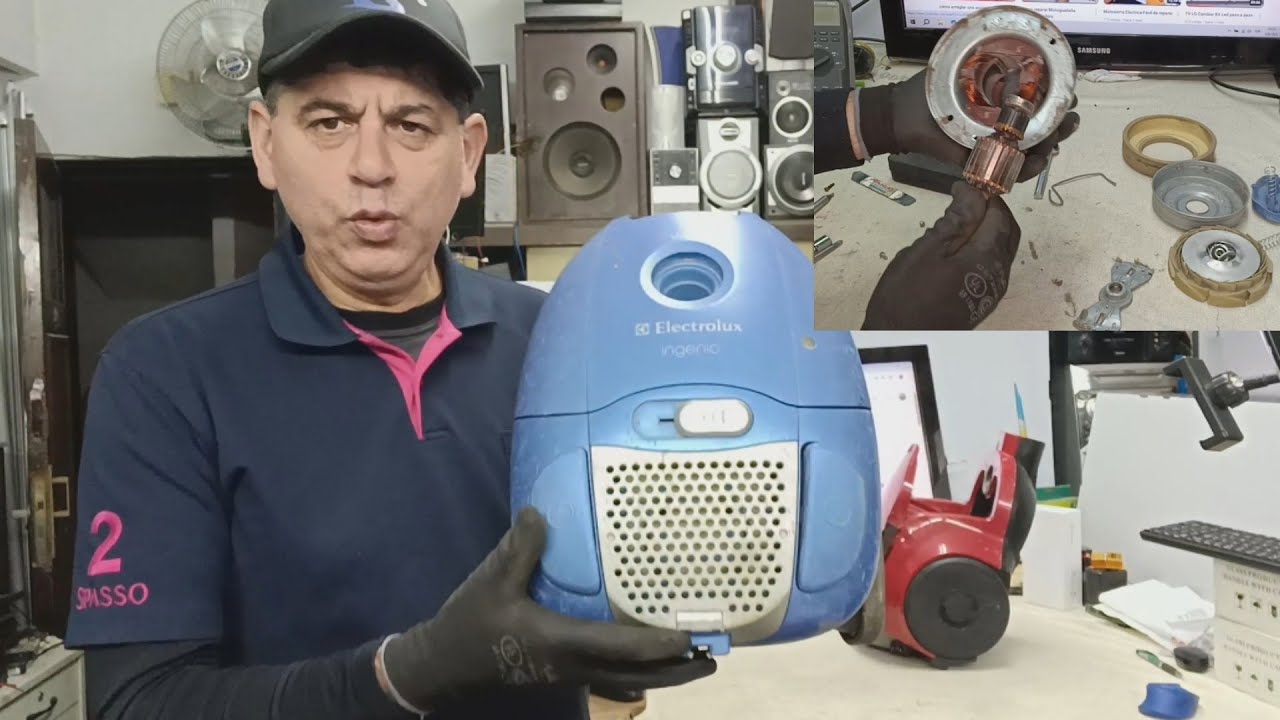 Reparación de motor de aspiradora: cambio de rulemanes paso a paso