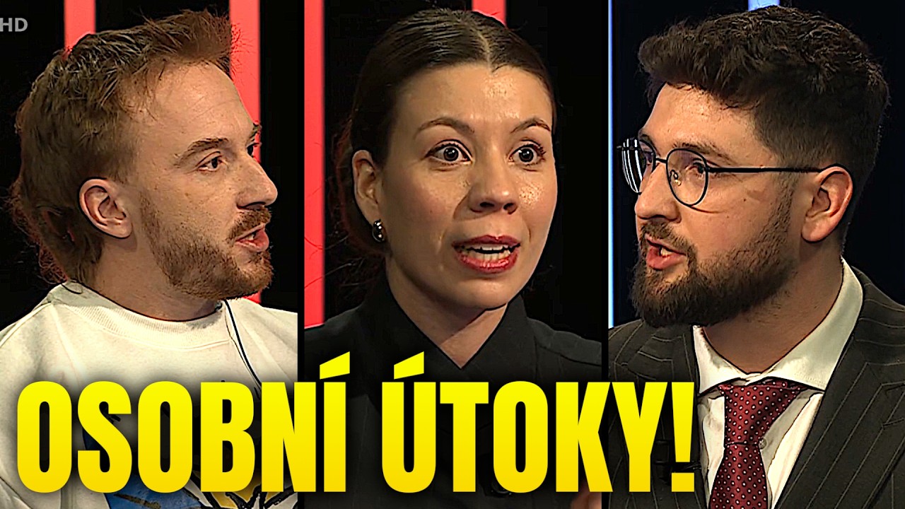 Extrémně osobní útoky při debatě v Máte slovo!